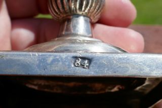 Antique 19th Century Russian 84 mark (87.  5 fine Silver) Goblet - 144.  8 Grams 3