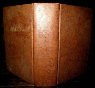 1793 Holy Bible American Colonial Isaac Collins Trenton Nj Quaker Rare Antique