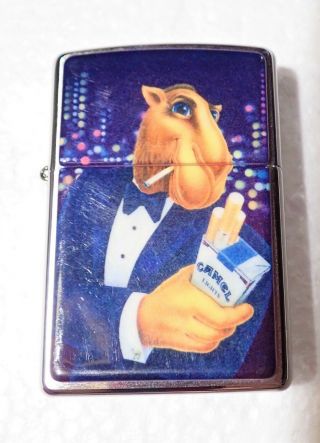 1997 Camel Joe Smoking Tux With Pack Plate Zippo Lighter Unfired
