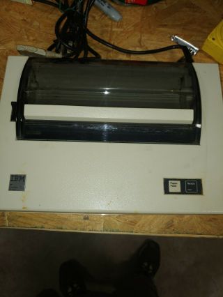 Ibm Pc Compact Printer 5181001 Vintage Thermal Printer W/paper Rolls