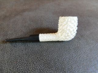 Vintage Kaywoodie White Briar Tobacco Pipe - Smoked