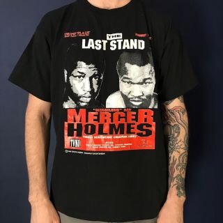 Vintage Boxing 1992 Mercer Vs Holmes Shirt
