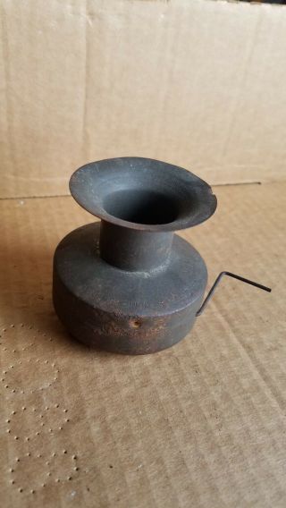 Vintage Duck Call Seiss Rooter Tin Hand Crank Call Order 1905 - 1920