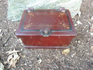 Antique Stagecoach Railroad Strong Box