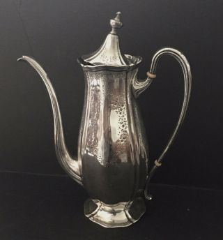 Lovely Antique Sterling Silver Teapot Weighs 16.  2 Oz
