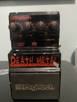 Digitech Death Metal Guitar Pedal Dod Vintage