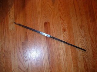[s816] Japanese Samurai Sword: Narishige Yari Spear Blade