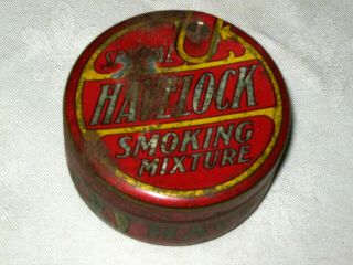 A Vintage Round 2 Oz Red Havelock Special Smoking Mixture Tobacco Tin