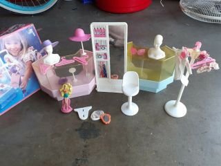 Barbie Vintage 1982 Dream Store Fashion Department By Mattel - Barbie Shopping