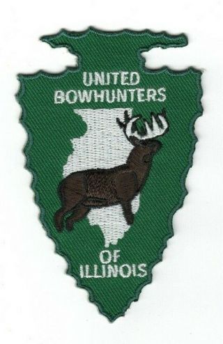 United Bowhunters Of Illinois Hunting Patch