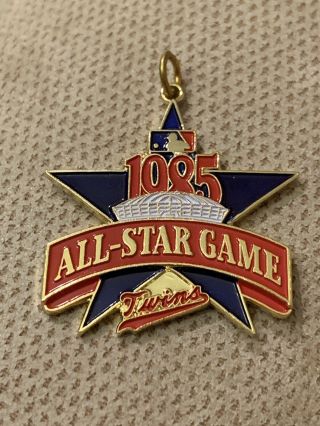 1985 Minnesota Twins All - Star Game Press Pendant - Vintage,  Rare
