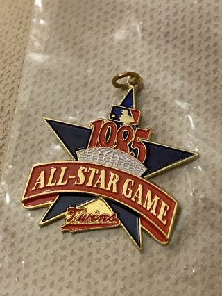 1985 Minnesota Twins All - Star Game Press Pendant - Vintage,  Rare 3