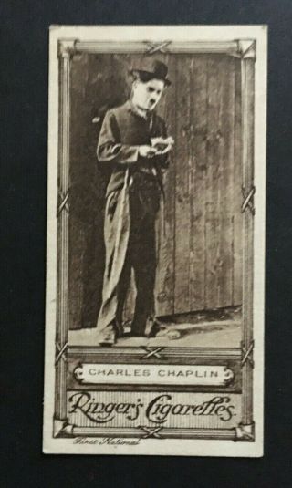 Charlie Chaplin - Edwards Ringer & Bigg - Cinema Stars 30 1923