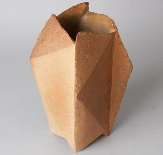 Contemporary Ceramic Vase By Bizen Artist Bb51