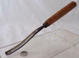 Vintage Dastra German Made Wood Carving Chisel 7 Sweep 1/2 " Cut 10.  5 " Long