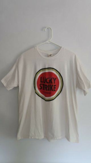 Rare Vintage Lucky Strike Shirt (xl) " It 