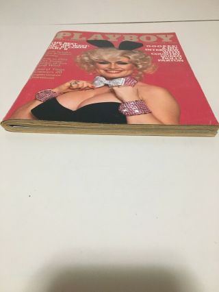 VINTAGE PLAYBOY OCTOBER 1978 DOLLY PARTON WITH CENTERFOLD 3