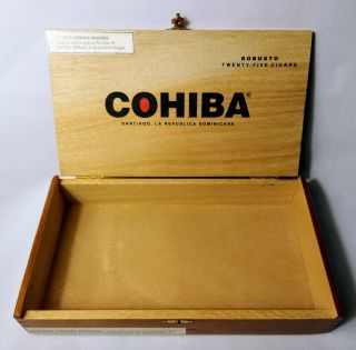 Cohiba Cigar Box Santiago,  La Republica Dominicana 2