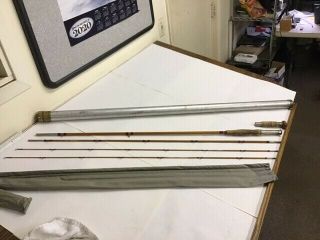 H L Leonard Vintage Bamboo Fly Rod Rare 3