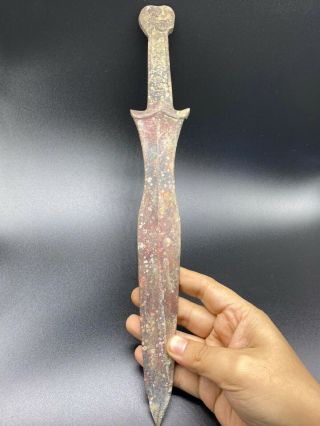 Unique old Ancient Roman Wonderful Bronze Sword 38CM 2
