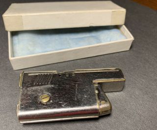 Rare Vintage Dragon Gun Pistol Cigarette Lighter Made In Occupied Japan