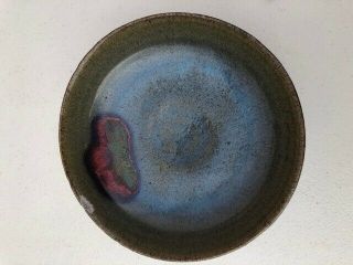 Antique Chinese Jun - Ware Dish C.  960 - 1386