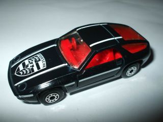 Matchbox Lesney Superfast 59 Porsche 928 In Black With Red Interior,