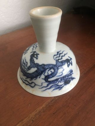 Antique Chinese Porcelein Cup With Dragon