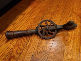 Vintage Millers Falls No 2 Eggs Beater Hand Drill