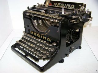 Antique 1929 Regina Modell 7 Vintage German Made Typewriter 29694