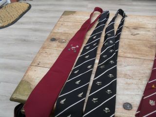 Vintage Rugby Football Ties All Blacks Zealand 1972 Tour