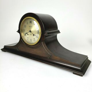 Antique Chelsea Ships Bell Tambour Clock C1920 Babro Model No.  30