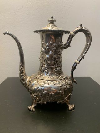 Antique Sterling Silver Howard & Co Creamer With Lid