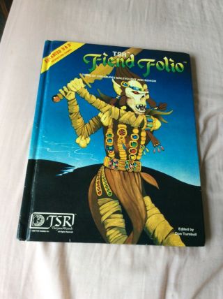 Fiend Folio—vintage 1981 Advanced Dungeons & Dragons Book