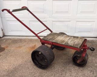 Antique 1920’s Hit & Miss Engine All Cast Iron Ideal Power Lawn Mower Frame Exc