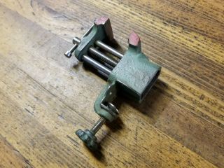 Vintage Tools Hand Vise Clamp Jewelers Machinist Woodworking Adjust Clamps ☆usa