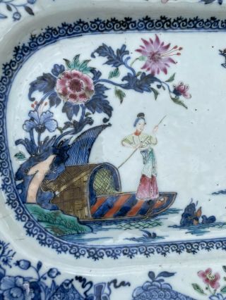 18th century Qianlong period Chinese famille rose plate 2