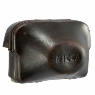 Nicca Vintage Leather Camera Case Eveready Case 4 Iii - L Iiil 3l Rangefinder 58
