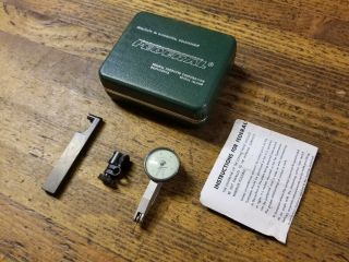 Vintage Machinist Tools Dial Test Indicator • Federal Milling Tool Last Word ☆us