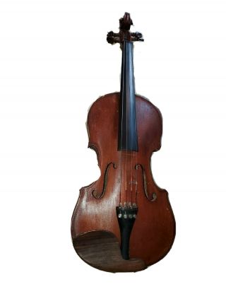 Antique Nicolaus Amatus Fecit In Cremona 1730 4/4 Violin Germany Wood