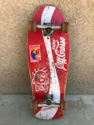Santa Cruz Jeff Grosso Coca Cola Skateboard - -