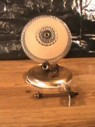 Vintage Ceiling Light Fixture With Glass Globe
