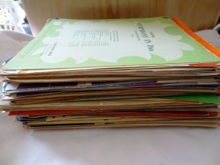 12.  5 Pounds Of Sheet Music Vintage 200,  Variety Broadway Classical Jazz