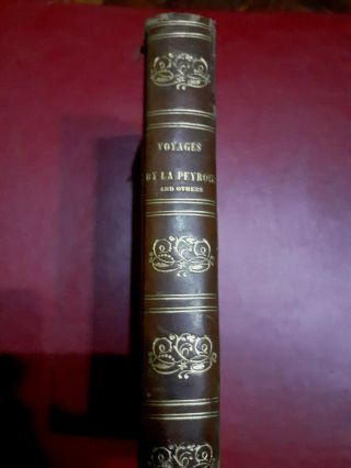 Philippines Antique Rare 1798 Book Voyage Round The World By M Dela Peyrouse