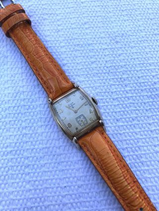 Men’s Vintage Elgin Deluxe 10k Gold Filled Mechanical Wrist Watch