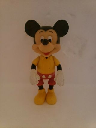 Vintage Walt Disney Productions Mickey Mouse (made In Hong Kong) 1970s