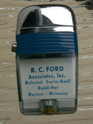 Scripto Vu - Lighter R.  C.  Ford Associates,  Inc.
