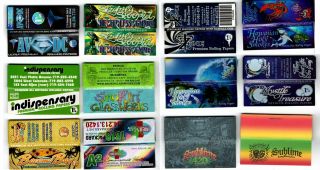 12 Chris Hill 1.  25 Size - Cigarette Rolling Papers