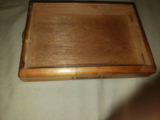 5 X 7 Montecito No.  2 Cigar Wood Box With Glass Lid