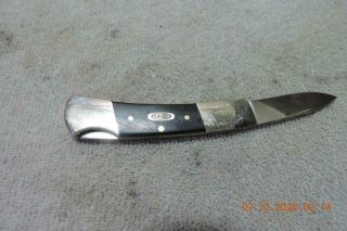 Vintage Case Xx Usa 21225 - L - Ss Lockback Lock Blade Pocket Knife